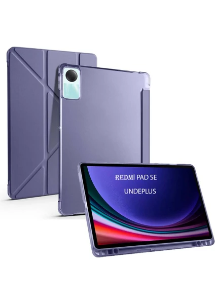 Xiaomi Redmi Pad Se Kılıf Kalem Bölmeli Trifolding Case