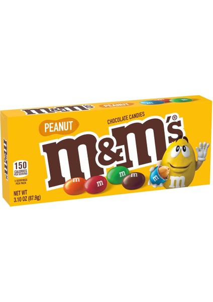 M&ms Peanut Chocolate Candies 87.9 gr