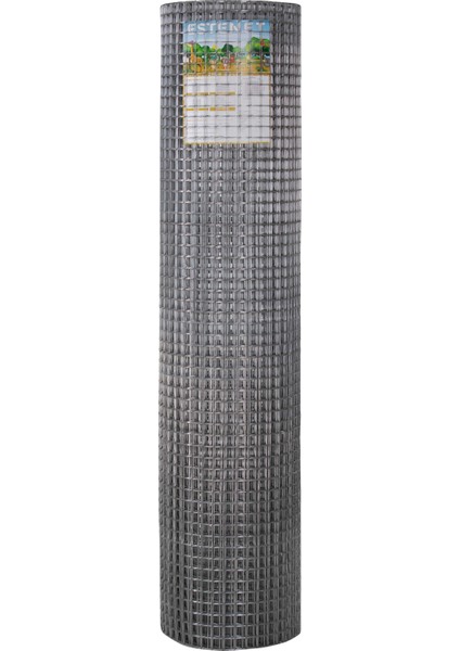Galvaniz Puntalı Kümes Çit Teli 1,80 mm 50*70 Göz 100 cm 25 Mt Rulo