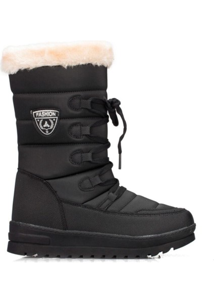 Kadın Siyah Termal Kürklü Kışlık Karbotu Ayakkabı 995 fiyatları