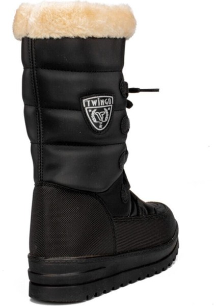 Kadın Siyah Termal Kürklü Kışlık Karbotu Ayakkabı 995 fırsatları