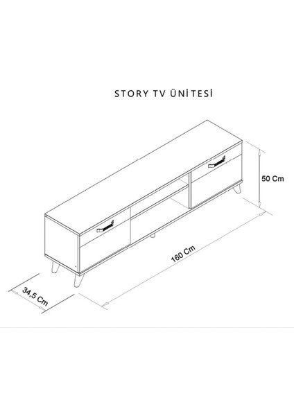 Story Tv Ünitesi Tv Sehpası