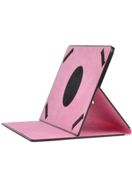 Lenovo Tab M9 9 Inç Uyumlu Kılıf Dönebilen Lastikli Kapaklı Koruyucu Kılıf
