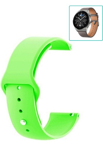 Huawei Watch Gt3 Pro 46MM Akıllı Saat Uyumlu Yumuşak Dokulu Silikon Kordon Kayış fiyatları