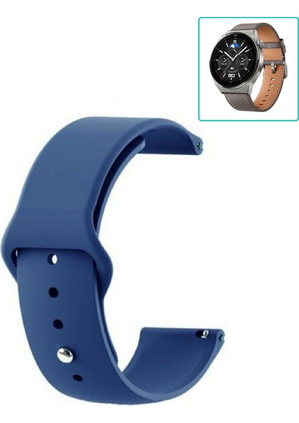 Huawei Watch Gt3 Pro 46MM Akıllı Saat Uyumlu Yumuşak Dokulu Silikon Kordon Kayış fiyatları