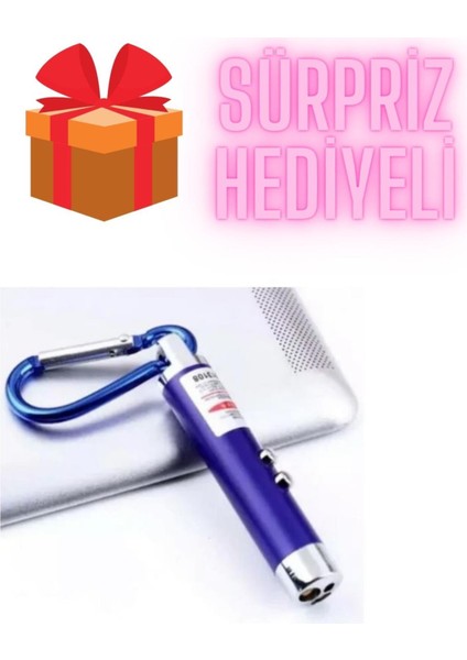 Sürpriz Hediyeli Kedi Oyuncağı Lazer Oyuncak Lazer Işığı