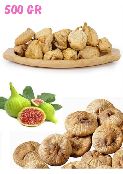 Doğal Işlemsiz Kuru Incir 500 Gr. Aydın Nazilli Inciri Incir Kurusu