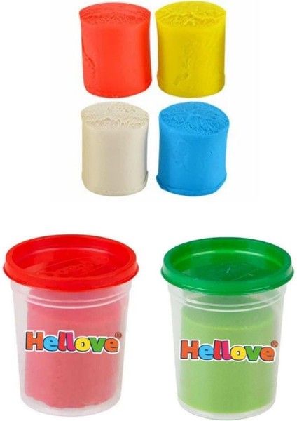 Oyun Hamuru 2 Adet Oyun Hamuru Play Dough 2 x 100 Gram Rengarenk Hamur