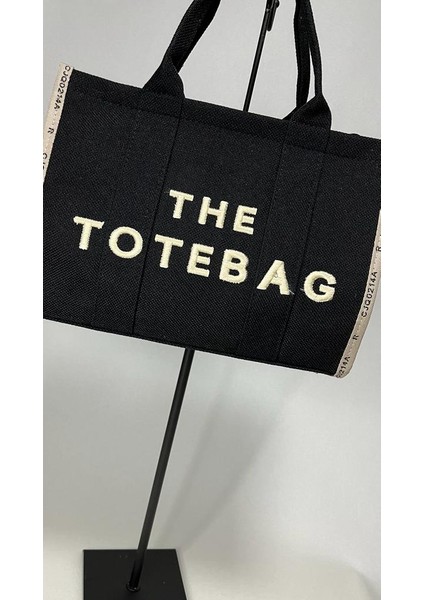 The Tote Bag Siyah El ve Omuz Çantası