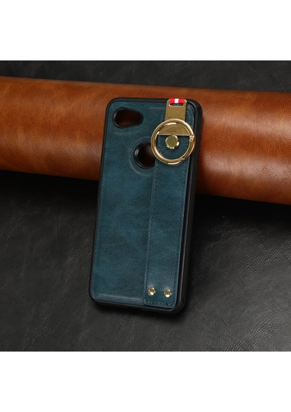 Google Pixel 3A Kılıf Ayarlanabilir Bileklik Kickstand Döngü Pu Deri Bilek Kayışı (Yurt Dışından) indirimleri