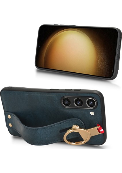 Samsung Galaxy S23 Plus 5g Kılıf Ayarlanabilir Bileklik Kickstand Döngü Pu Deri Bilek Kayışı (Yurt Dışından) fiyatları