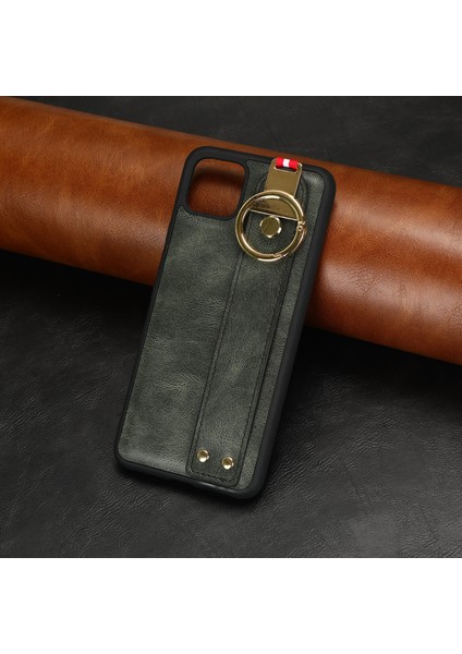 Google Pixel 4xl Kılıf Ayarlanabilir Bileklik Kickstand Döngü Pu Deri Bilek Kayışı (Yurt Dışından) indirimleri