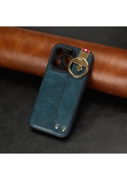 iPhone 12 Pro Max Kılıf Ayarlanabilir Bileklik Kickstand Döngü Pu Deri Bilek Kayışı (Yurt Dışından) indirimleri