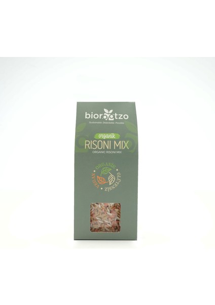 Organik Glutensiz Vegan Risoni Mix Karışık Arpa Şehriye 200 g