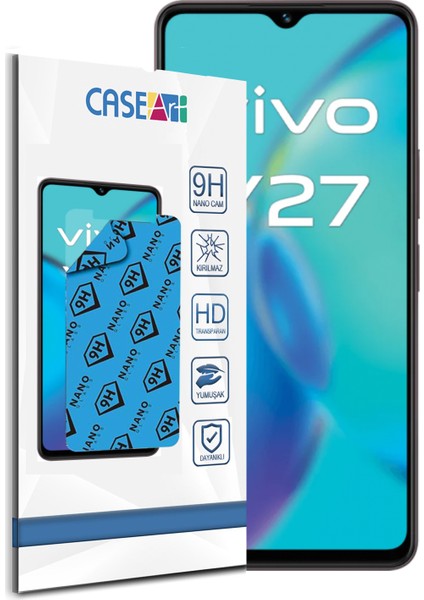 Caseart Vivo Y27 Nano Ekran Koruyucu Kırılmaz Esnek Cam