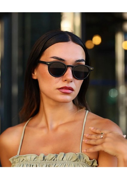 Unisex Mirco Sunglasses Güneş Gözlüğü Siyah