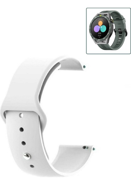 Huawei Watch Gt3 Se Akıllı Saat Uyumlu Yumuşak Dokulu Silikon Kordon Kayış