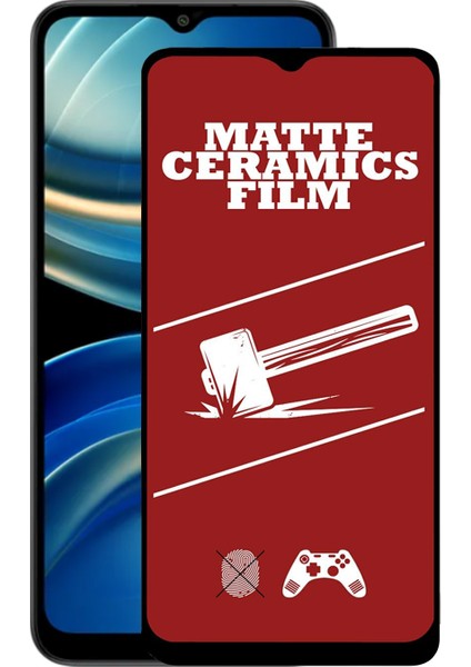 General Mobile Gm 23 Se Tam Kaplayan Mat Seramik Nano Esnek Ekran Koruyucu Cam