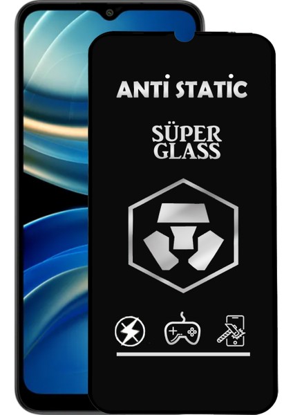 General Mobile Gm 23 Se Tam Kaplayan Anti Statik Dayanıklı Süper Cam Ekran Koruyucu