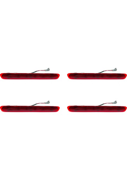 4x Dinamik Üçüncü 3rd Fren Lambası, Arka Kuyruk Lambası Stop Lambası 2015 2016 2017 2018 Kırmızı Kabuk (Yurt Dışından) fiyatları