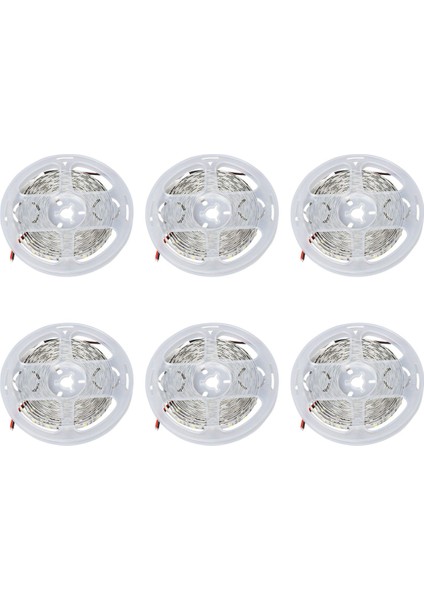 6x Süper Parlak 5m 300 Smd 5630 LED Şerit Bar Bant Işıkları Beyaz Dize (Yurt Dışından)