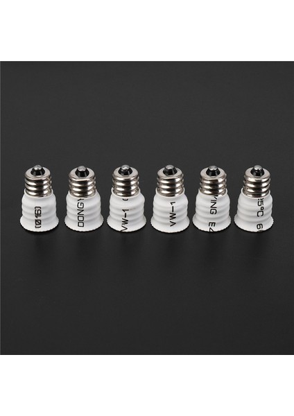 24-Pack E12 - E14 Beyaz Ampul Dönüştürücü LED Lamba Tutucu Lamba Adaptörü Soket Değiştirici Yüksek Kalite (Yurt Dışından)