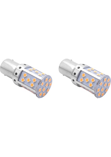 2x 1156 BA15S P21W LED Ampul 3030 35SMD Canbus LED Lamba Araba Dönüş Sinyali Işıkları Amber Aydınlatma 12 V 24 V (Yurt Dışından)