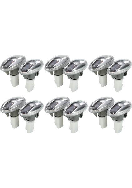 12 Adet Araba Ortağı Yan Direksiyon Göstergesi Tekrarlayıcı Işık 108 107 407 206 6325G3 Citreon C1 C2 C3 (Yurt Dışından)