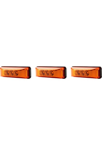 3x3 LED 3.9 Inç Araba Kamyon Yan Işaretleyici Işık Kuyruk Arka Lambalar Gösterge Işaretleyici 10-24 V Römork Rv Tekne Kamyon (Yurt Dışından)