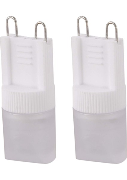 2x G9 Sıcak Beyaz 1 LED Ampul Spot Işık Lambası 1W Ac 220V-240V Yüksek Güç (Yurt Dışından)