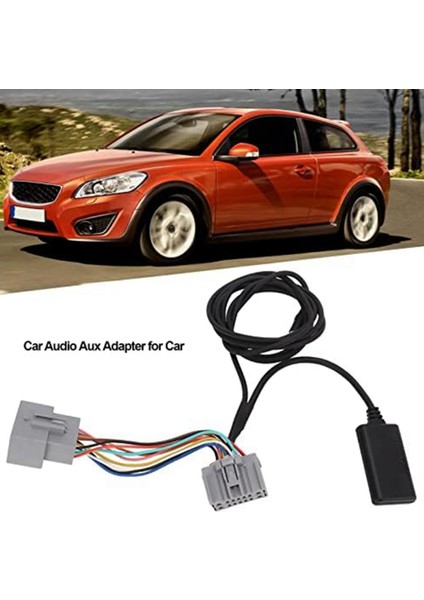 Adet Araba 14PIN Bluetooth Modülü Müzik Adaptörü Aux Ses Kablosu Için C30 C70 S40 S40 S60 S70 S80 V40 V50 V70 XC70 (Yurt Dışından)