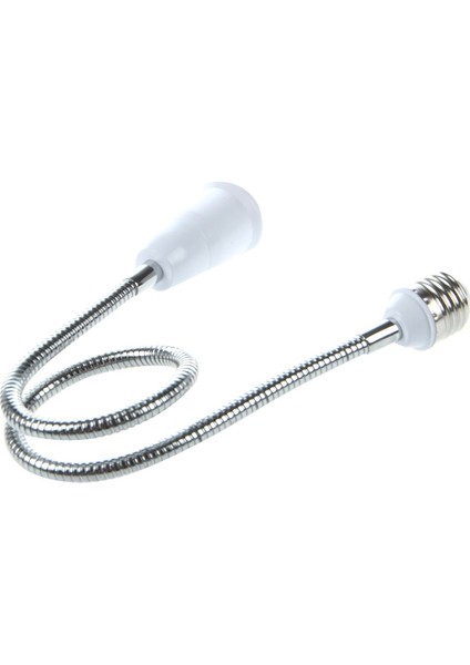 E27 - E27 Işıklı Lamba Ampulü Esnek Uzatma Adaptörü Dönüştürücü (BEYAZ,60CM) (Yurt Dışından) fiyatları