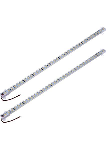 Adet 50CM 5630 Smd 36 LED Sıcak Beyaz Alüminyum Sert Şerit Bar Işık Lambası (Yurt Dışından)
