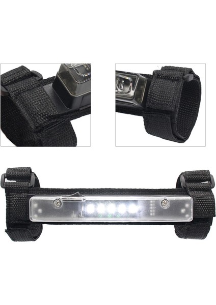 2x Utv Atv Iç Işık, Evrensel Roll Bar Montaj LED Işık Çatı Üst Lambası Rzr Araba Şeffaf Kabuk (Yurt Dışından)