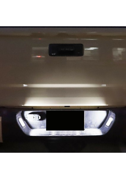 2x Beyaz Araba LED Plaka Işıkları - 14-19 (Yurt Dışından) fırsatları