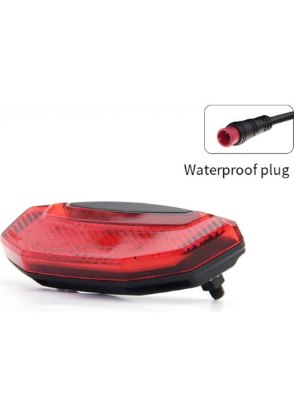 12 V-48 V E-Bisiklet Arka Işık Elektrikli Bisiklet Kuyruk Lambası E-Scooter Bisiklet Su Geçirmez Aksesuarları Su Geçirmez Konnektör (Yurt Dışından) fiyatları