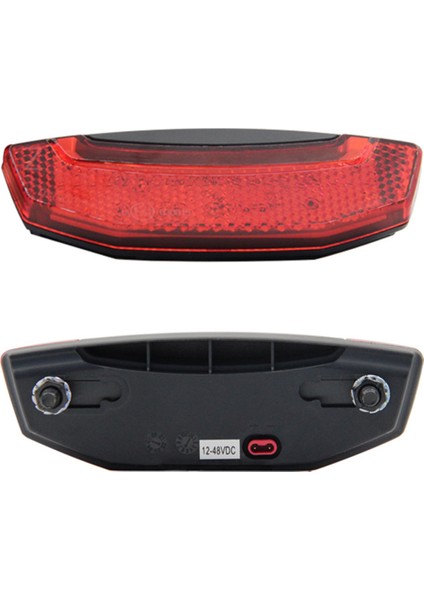 12 V-48 V E-Bisiklet Arka Işık Elektrikli Bisiklet Kuyruk Lambası E-Scooter Bisiklet Su Geçirmez Aksesuarları Su Geçirmez Konnektör (Yurt Dışından) indirimleri