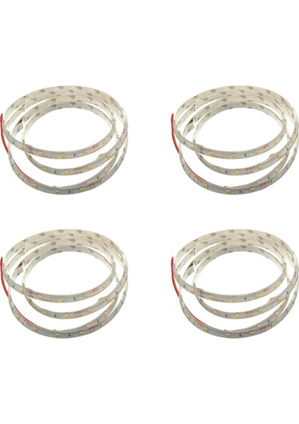 Adet 1m 60-3528 Smd Su Geçirmez LED Işık Şeridi DC12V (Sıcak Beyaz) (Yurt Dışından)