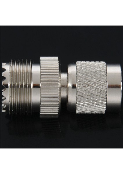 6x Erkek - PL259 Uhf Dişi Adaptör Konnektörü, Gümüş (Yurt Dışından)
