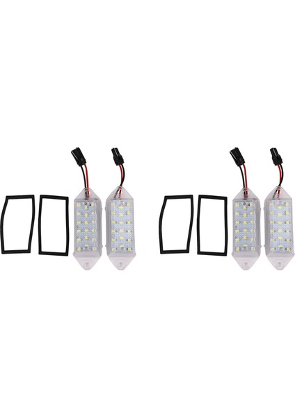 Adet Hata Ücretsiz LED Plaka Ampuller 18SMD Beyaz LED Plaka Işık Lambası x 2003-2017 Için (Yurt Dışından)