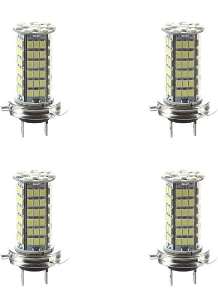 4 Beyaz H7 12V 102 Smd LED Araba Farı Ampul Işık Lambası (Yurt Dışından)