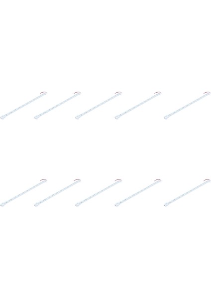 10 Adet 50 cm 5630 Smd 36 LED Gün Beyaz Alüminyum Sert Şerit Bar Işık Lambası (Yurt Dışından)