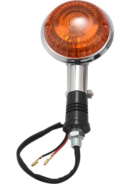 Motosiklet Amber Yuvarlak Dönüş Sinyalleri Işıkları Flaşör Gösterge Lens Yol Yıldızı Virago V Yıldız 85-99 8 Paket (Yurt Dışından)