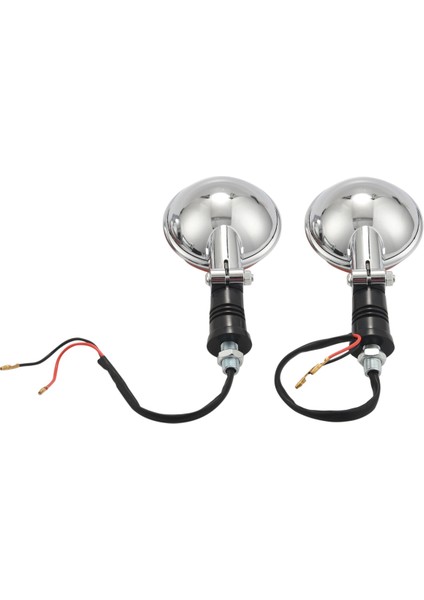 Motosiklet Amber Yuvarlak Dönüş Sinyalleri Işıkları Flaşör Gösterge Lens Yol Yıldızı Virago V Yıldız 85-99 8 Paket (Yurt Dışından)