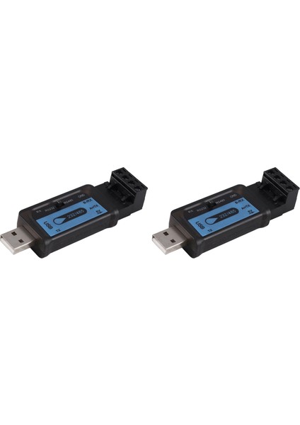 2x CH340 Usb'den RS232 RS485 Seri Sinyal Anahtarı Dönüştürücü Adaptöre (Yurt Dışından)
