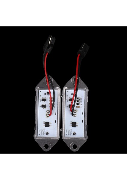 Adet Hata Ücretsiz LED Plaka Ampuller 18SMD Beyaz LED Plaka Işık Lambası x 2003-2017 Için (Yurt Dışından)