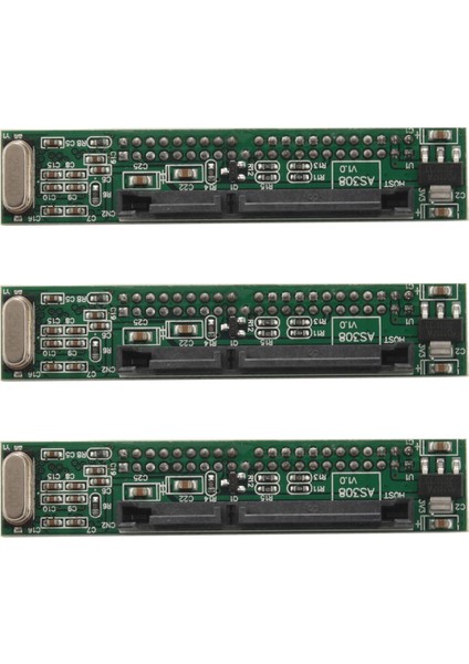 3 Adet 2.5 Inç Ide Sata Adaptörü, Dizüstü Bilgisayarı 44 Pin Erkek Ide Pata HDD Sabit Disk Sürücüsü Ssd'yi Seri Bağlantı Noktasına Dönüştürün (Yurt Dışından)