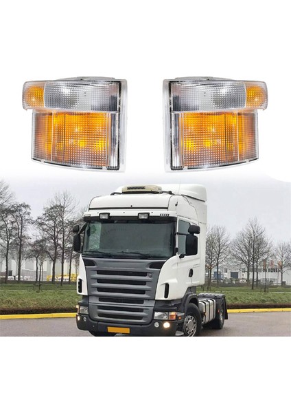 Kamyon Için 4 Adet Kamyon Yan Köşe Lambası 114 G400 P400 R420 Köşe Lambası 1387155 1385410 (Yurt Dışından)