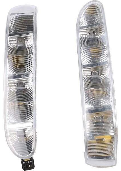 2x Araba Yan Ayna Dönüş Sinyal Işığı Flaşör LAMBASI-W220 W215 S Sınıfı CL500 S500 S600 2003-2006 (Yurt Dışından)