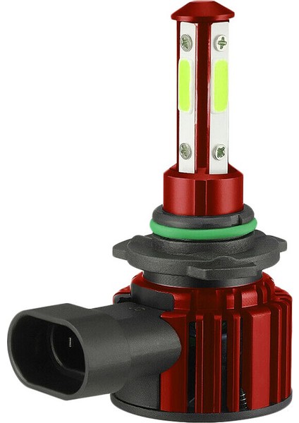 Taraflı 9005+9006 Combo 4 Taraflı Glow LED Far Sis Kitleri Ampul 8000K Mavi Yüksek Düşük Huzme (Yurt Dışından)